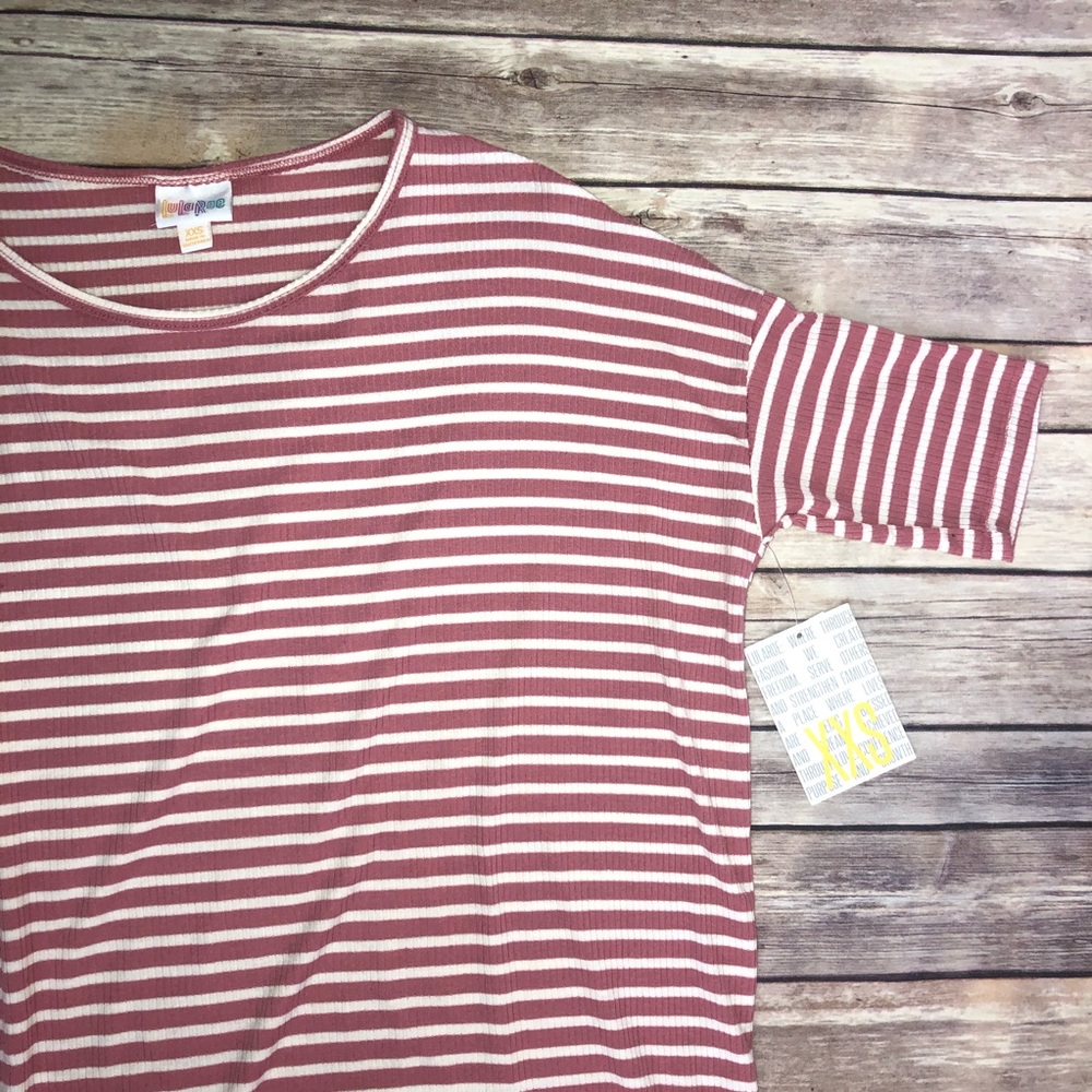 LLR || Pink Stripped Irma Shirt